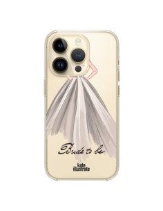 Cover iPhone 14 Pro Bride To Be Sposa Trasparente -...