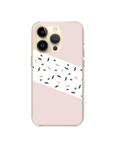 iPhone 14 Pro Case Festive Pattern Pink - Koura-Rosy Kane