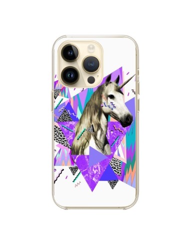 Coque iPhone 14 Pro Licorne Unicorn Azteque - Kris Tate