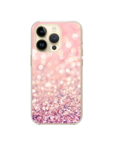 Coque iPhone 14 Pro Paillettes Blush - Lisa Argyropoulos