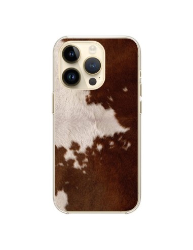 Coque iPhone 14 Pro Vache Cow - Laetitia