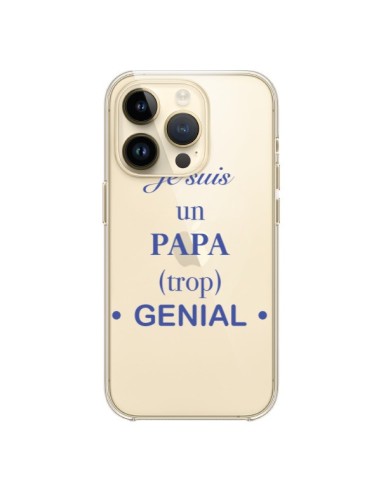 iPhone 14 Pro Case I’m a Genius Dad Clear - Laetitia