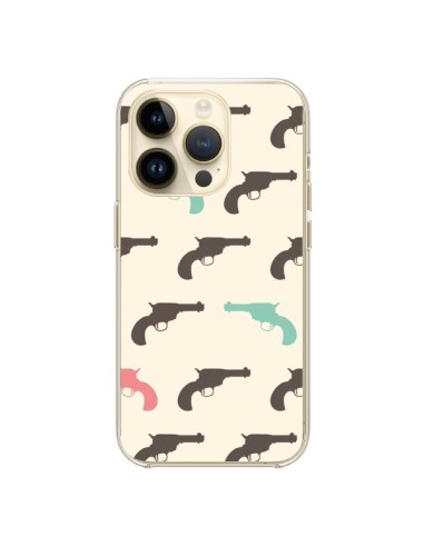 Coque iPhone 14 Pro Gun Pistolet - Leandro Pita