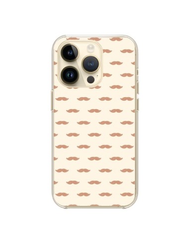 Coque iPhone 14 Pro Moustaches - Leandro Pita