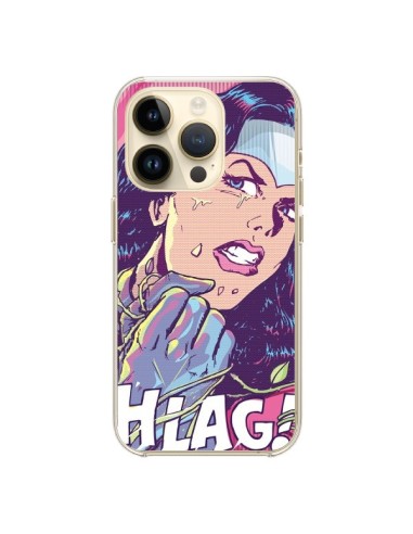 Coque iPhone 14 Pro Girl Shlag Comics BD - Lassana