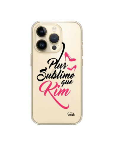 Cover iPhone 14 Pro Plus sublime que Kim Trasparente - Lolo Santo