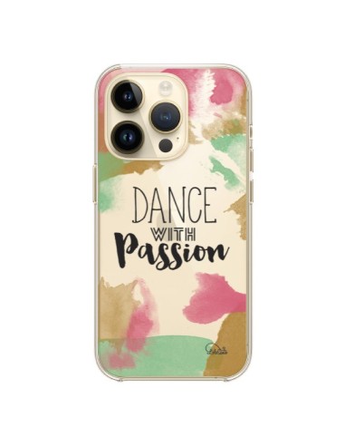 Coque iPhone 14 Pro Dance With Passion Transparente - Lolo Santo
