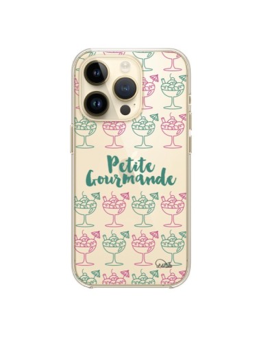 Coque iPhone 14 Pro Petite Gourmande Glaces Ete Transparente - Lolo Santo