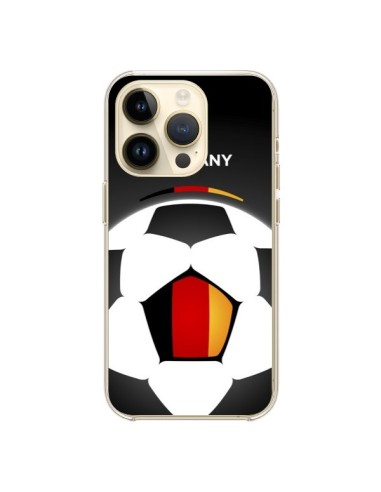 Coque iPhone 14 Pro Allemagne Ballon Football - Madotta