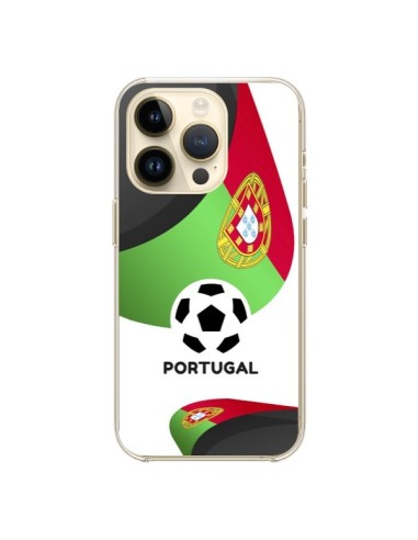 Coque iPhone 14 Pro Equipe Portugal Football - Madotta