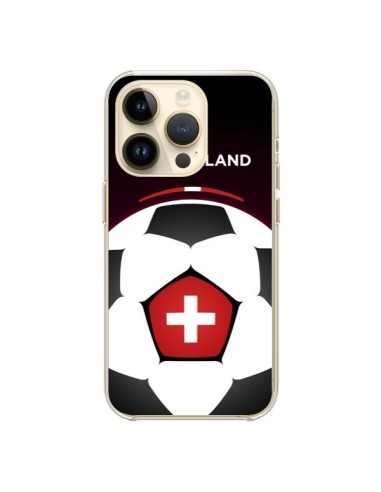 Coque iPhone 14 Pro Suisse Ballon Football - Madotta