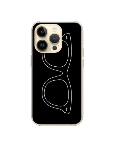 Coque iPhone 14 Pro Lunettes Noires - Mary Nesrala
