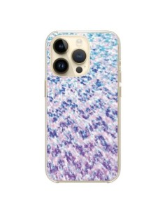 Cover iPhone 14 Pro Chevron Splash Triangolo Azteco -...