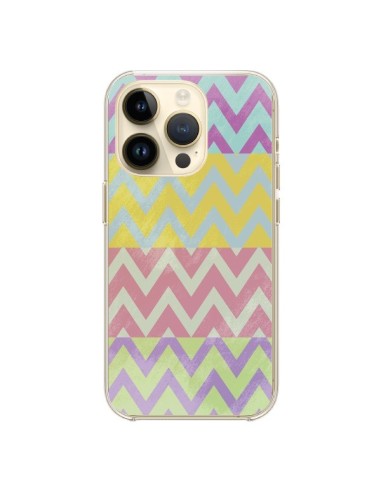 iPhone 14 Pro Case Chevron Summer Triangle Aztec - Mary Nesrala