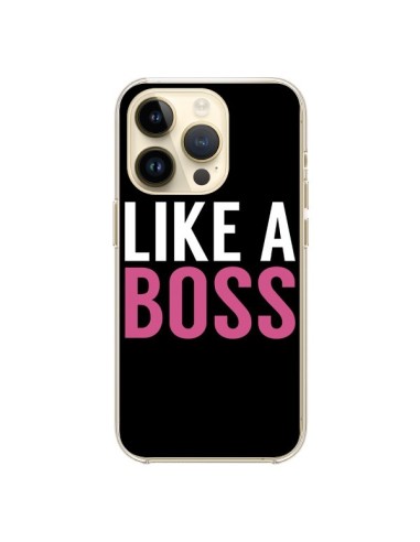 Coque iPhone 14 Pro Like a Boss - Mary Nesrala