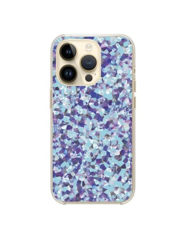 Coque iPhone 14 Pro Winter Day Bleu - Mary Nesrala