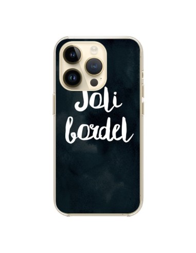 Cover iPhone 14 Pro Joli Bordel - Maryline Cazenave