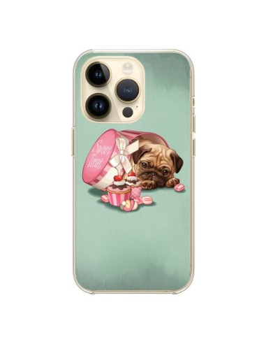 Cover iPhone 14 Pro Cane Cupcakes Torta Bonbon Boite - Maryline Cazenave