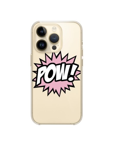 Coque iPhone 14 Pro Pow Transparente - Maryline Cazenave