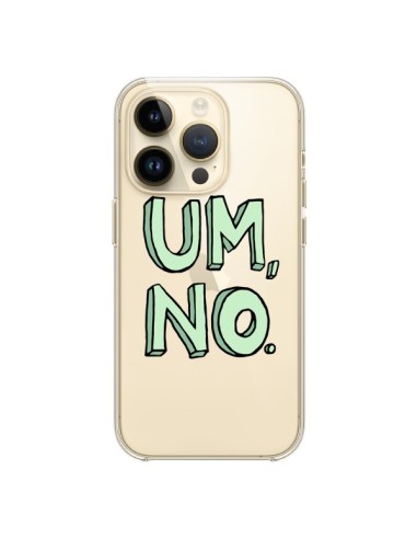 Coque iPhone 14 Pro Um, No Transparente - Maryline Cazenave