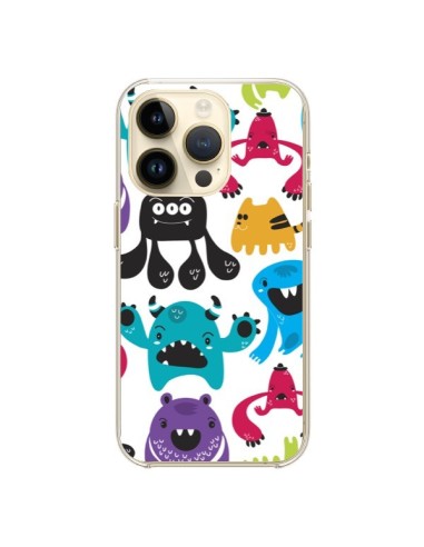 Coque iPhone 14 Pro Monstres - Maria Jose Da Luz