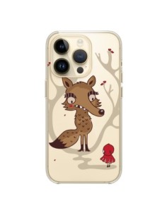 Coque iPhone 14 Pro Le Petit Chaperon Rouge Loup Hello...