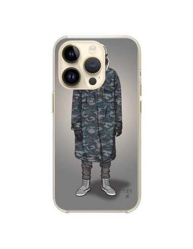 Coque iPhone 14 Pro White Trooper Soldat Yeezy - Mikadololo