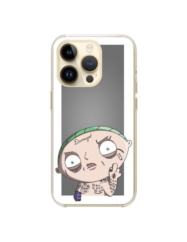 Coque iPhone 14 Pro Stewie Joker Suicide Squad - Mikadololo