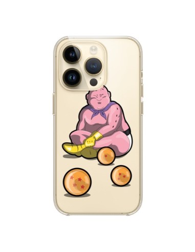 Coque iPhone 14 Pro Buu Dragon Ball Z Transparente - Mikadololo