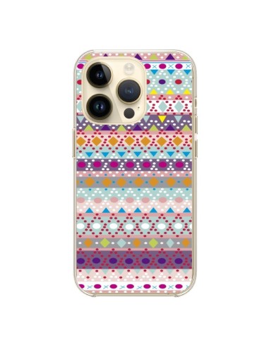 Coque iPhone 14 Pro Ayasha Azteque - Monica Martinez