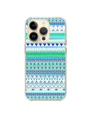 Cover iPhone 14 Pro Chenoa Blu Azteco - Monica Martinez