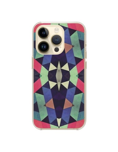 Coque iPhone 14 Pro Azteque Cristals - Maximilian San