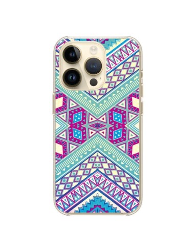 Coque iPhone 14 Pro Azteque Lake - Maximilian San