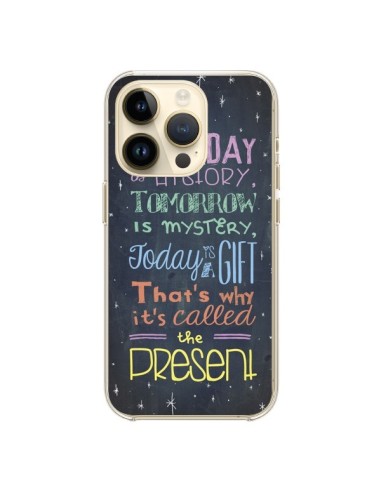 Cover iPhone 14 Pro Today is a gift Regalo - Maximilian San