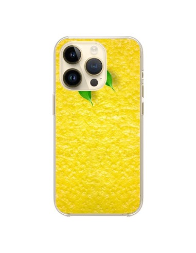 Coque iPhone 14 Pro Citron Lemon - Maximilian San