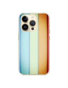 Coque iPhone 14 Pro Lignes Verticales Geometric -...