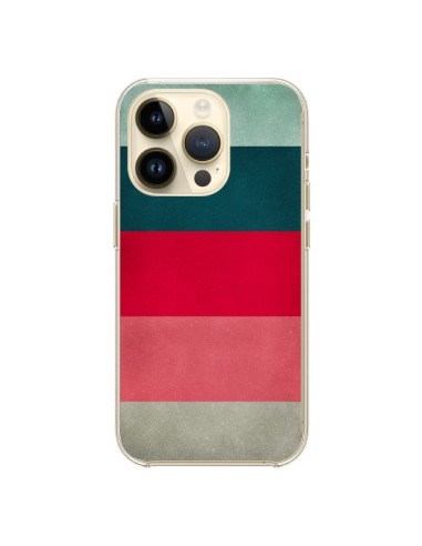 Coque iPhone 14 Pro Bandes New York City Hues - Maximilian San