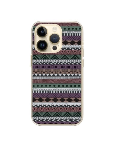 Coque iPhone 14 Pro Azteque Pattern - Borg