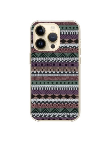 iPhone 14 Pro Case Aztec Pattern - Borg