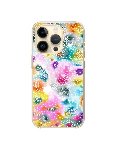 Coque iPhone 14 Pro Experimental Surface Colorful - Ninola Design