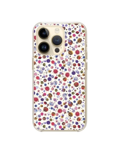 iPhone 14 Pro Case Peonie Pink - Ninola Design