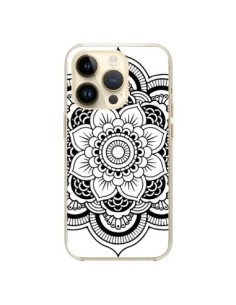 iPhone 14 Pro Case Mandala Black Aztec - Nico