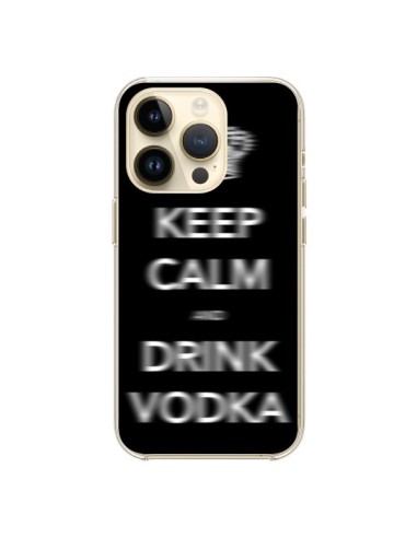 Coque iPhone 14 Pro Keep Calm and Drink Vodka - Nico