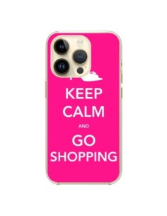 Coque iPhone 14 Pro Keep Calm and Go Shopping - Nico