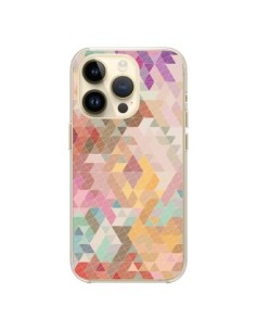 Coque iPhone 14 Pro Azteque Pattern Triangles - Rachel...