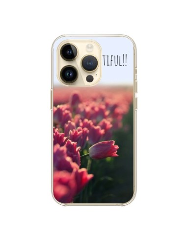 iPhone 14 Pro Case Be you Tiful Tulips - R Delean