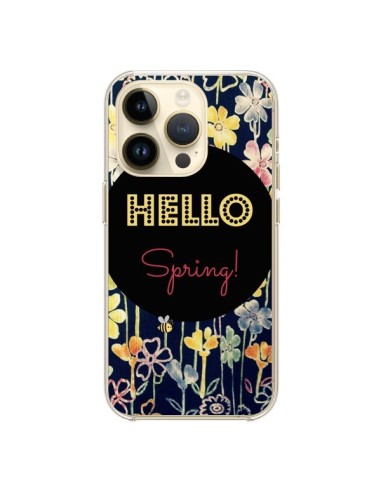 Coque iPhone 14 Pro Hello Spring - R Delean