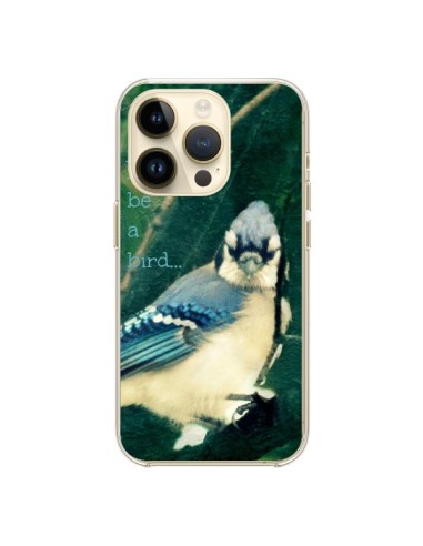 Cover iPhone 14 Pro I'd be a bird Uccelli - R Delean