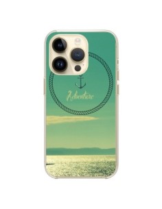 Coque iPhone 14 Pro See Adventure Aventure Ancre Navire...