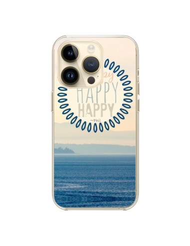 Cover iPhone 14 Pro Happy Day Mare Oceano Sabbia Spiaggia - R Delean